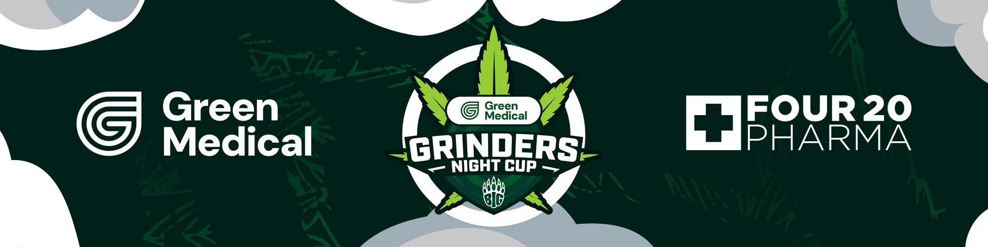 GreenMedical Grinders Night Cup Banner